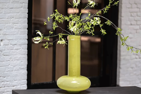 Vase Simone Chartreuse